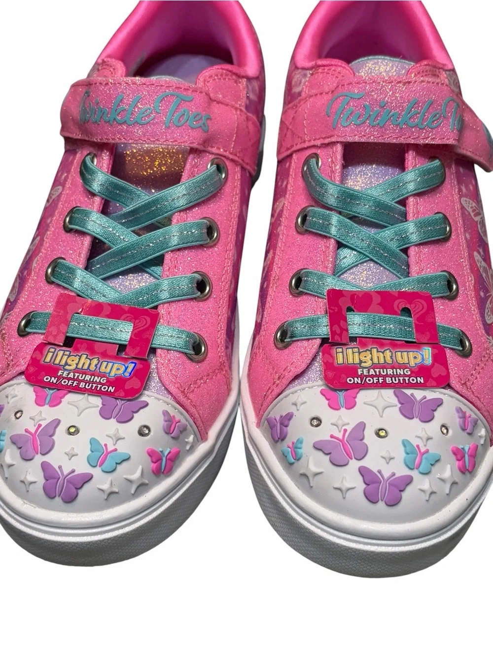 Sketcher’s PinkTwinkle toes Light-Up Sneakers